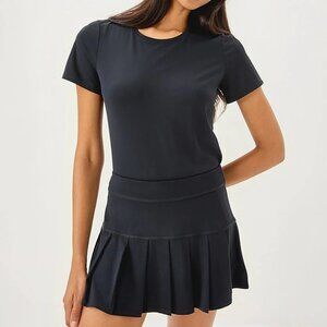 NWT Lilly Pulitzer Freesia Skort UPF50+, Noir, Size Small